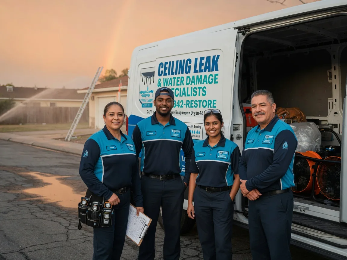 Ceiling Leak Cleanup company in Blakeslee, PA