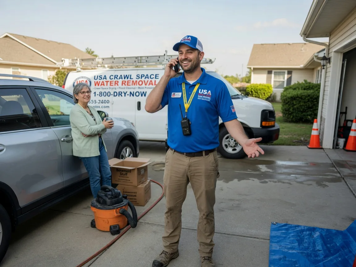 Crawl Space Water Removal Blakeslee, PA FAQs